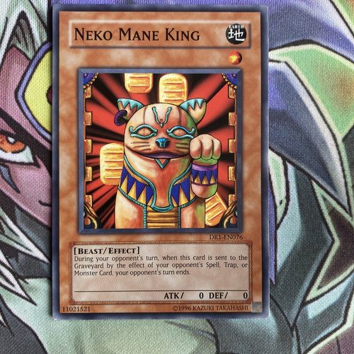 DR1-EN076 Neko Mane King Common Unlimited Edition NM Yugioh Card