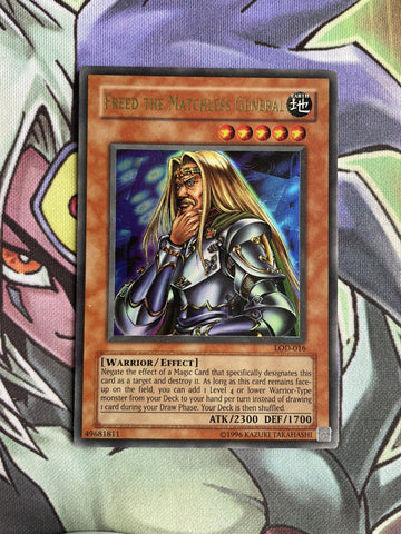 LOD-016 Freed The Matchless General Ultra Rare Unlimited Edition Near Min Yugioh