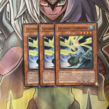 GLAS-EN013 x3 Cloudian - Turbulence Ultra Rare Excellent Condition Yugioh