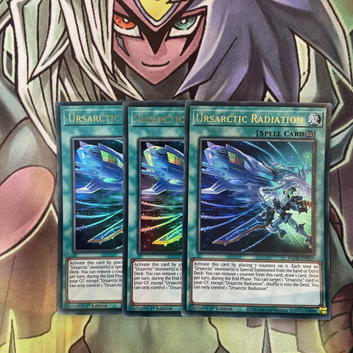 BACH-EN059 x3 Ursarctic Radiation Ultra Rare Excellent Condition Yugioh