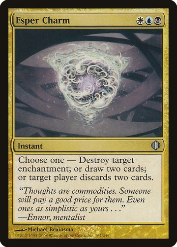Esper Charm Shards Of Alara Excellent Magic MTG