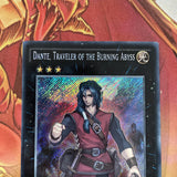 MP15-EN121 Dante Traveler Of The Burning Abyss Secret Rare 1ST Edition NM Yugioh