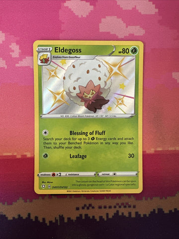 Pokemon Card Eldegoss SV011/SV122 Shiny Shining Fates Near Mint