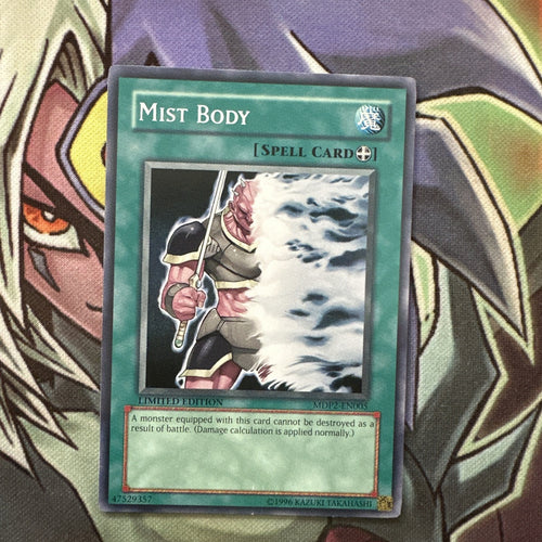 MDP2-EN005 Mist Body Rare Limited Edition NM Yugioh Card