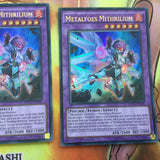 MP17-EN148 3 x YuGiOh - METALFOES MITHRILIUM - ULTRA RARE  1st Edition NEW