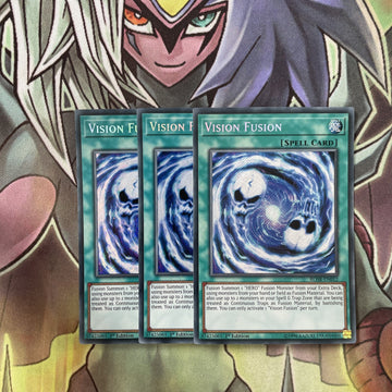 BLHR-EN012 x3 Vision Fusion Secret Rare Excellent Condition Yugioh