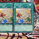 ANPR-EN062 x3 Fossil Dig Yugioh Playset