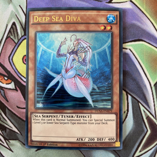 DUSA-EN079 Deep Sea Diva Ultra Rare 1st Edition NM Yugioh Card