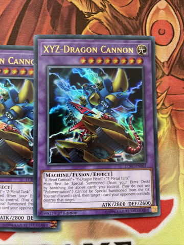 LCKC-EN061 x3 XYZ-DRAGON CANNON YUGIOH CARDS (back)