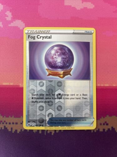 Pokemon Card Fog Crystal Chilling Reign Reverse Holo 140/198 Near Mint