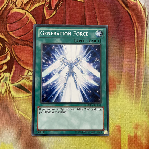 REDU-EN063 Yugioh Generation Force Unlimited Edition NM