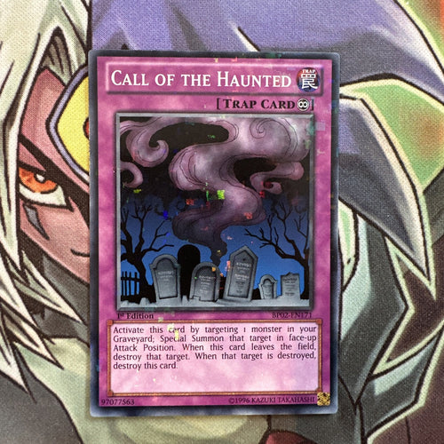 BP02-EN171 Call Of The Haunted Mosaic Rare 1st Edition NM Yugioh Card