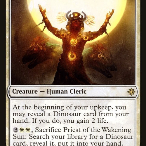 Priest Of The Wakening Sun - Ixalan Excellent Magic MTG