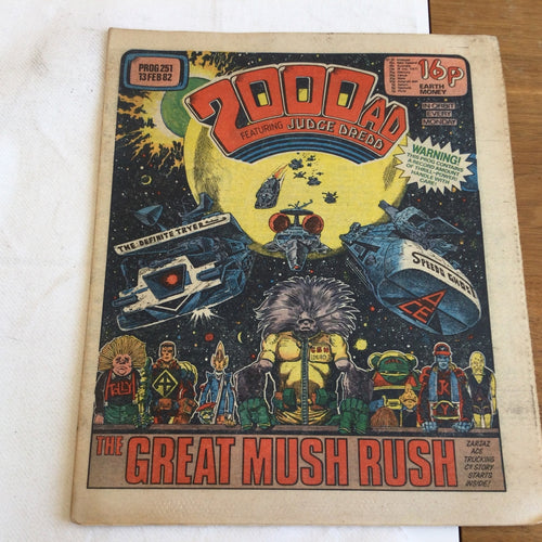 2000AD - Judge Dredd Prog 251  February 1982