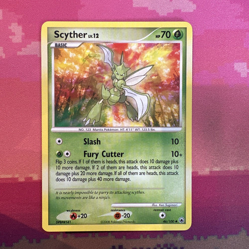 Pokemon Card Scyther Majestic Dawn Uncommon 46/100  Near Mint
