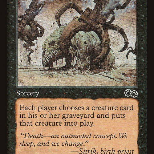 Exhume Urza's Saga Excellent Magic MTG