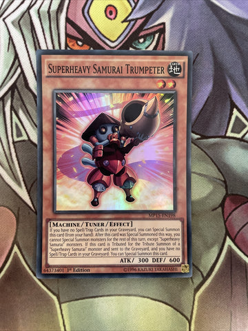 MP15-EN198 Superheavy Samurai Trumpeter Super Rare 1st Edition NM Yugioh