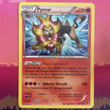 Pokemon Card Pyroar Phantom Forces Cosmo Holo Rare 12/119 Near Mint