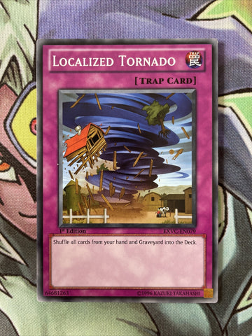 EXVC-EN079 Localized Tornado Common 1st Edition Yugioh Card Near Mint Condi