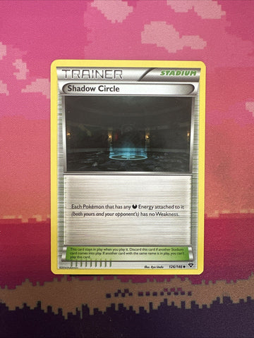 Pokemon Card Shadow Circle XY Base Set Uncommon 126/146 Near Mint