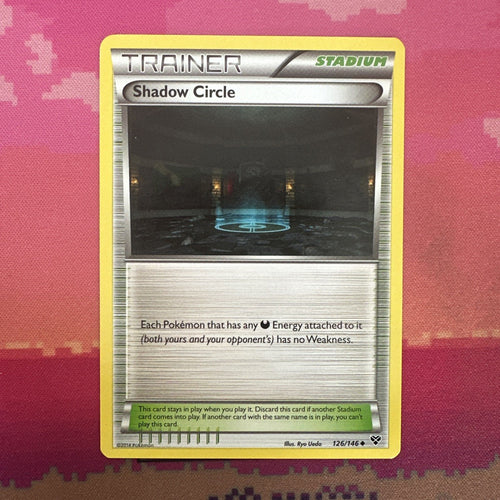 Pokemon Card Shadow Circle XY Base Set Uncommon 126/146 Near Mint