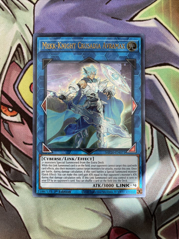MP20-EN071 Mekk-Knight Crusadia Avramax Ultra Rare 1st Edition NM Yugioh Card
