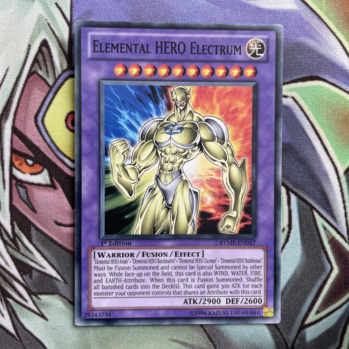RYMP-EN017 Elemental Hero Electrum Common 1st Edition NM Yugioh Card