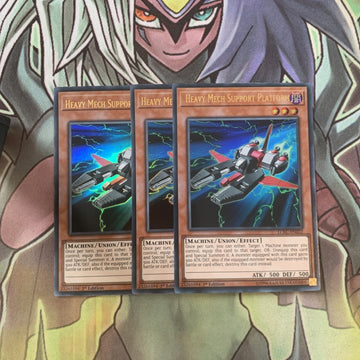 LCKC-EN022 x3 Heavy Mech Support Platform Ultra Rare Excellent Condition Yugioh