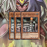 SD10-EN016 x3 Ancient Gear Cannon Common Excellent Condition Yugioh