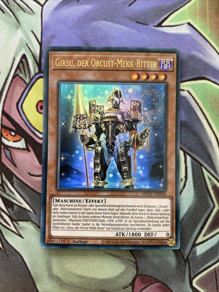 MP21-EN056 Girsu, the Orcust Mekk-Knight Foreign Ultra Rare1st Edition NM Yugioh