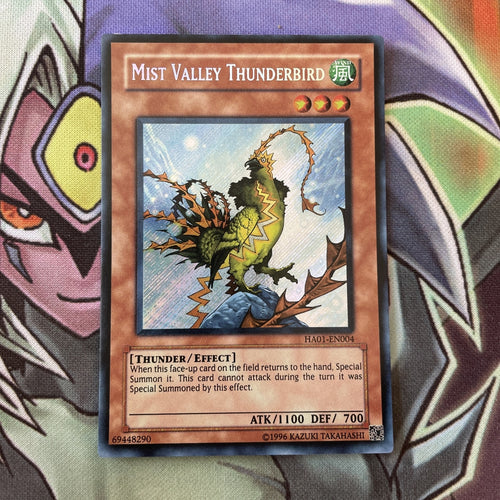 HA01-EN004 Mist Valley Thunderbird Secret Rare UNL Edition NM Yugioh Card