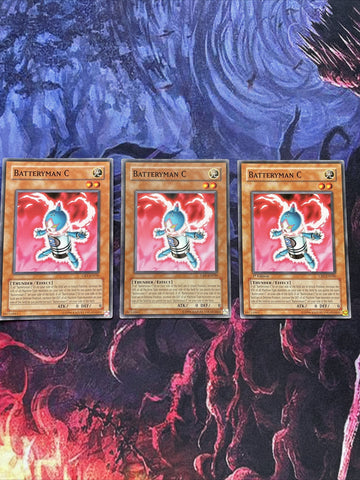 CRV-EN030 x3 BATTERYMAN C NM YUGIOH