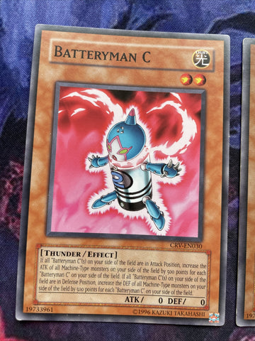 CRV-EN030 x3 BATTERYMAN C NM YUGIOH (back)