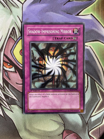 GLAS-EN070 Shadow-Imprisoning Mirror Common 1st Edition NM Yugioh Card