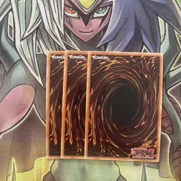 DLCS-EN003 x3 Legendary Knight Hermos Mixed Colour Excellent Condition Yugioh (back)