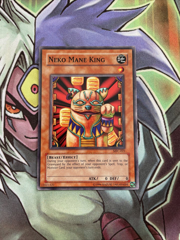 MFC-021 Neko Mane King Common UNL  Edition NM Yugioh Card