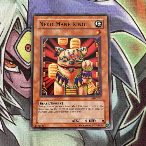 MFC-021 Neko Mane King Common UNL  Edition NM Yugioh Card