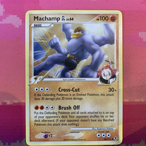 Pokemon Card Machamp Rising Rivals Uncommon 46/111 NM