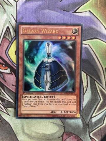ZTIN-EN011 Galaxy Wizard Ultra Rare 1st Edition NM Yugioh Card