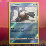 Pokemon Card Snover Ultra Prism Reverse Holo Common 37/156 Near Mint