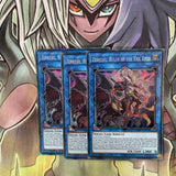 INCH-EN031 x3 Zerrziel, Ruler of the Evil Eyed Secret Excellent Cond Yugioh