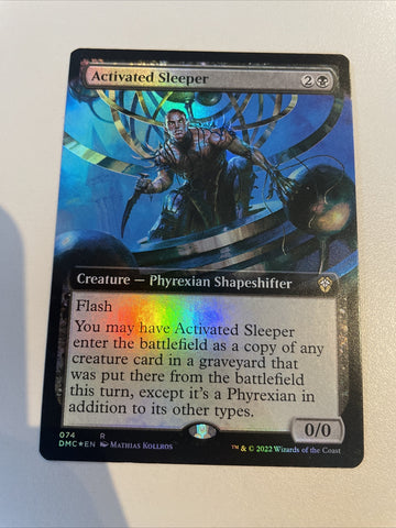 Activated Sleeper - Dominaria United Commander FOIL Excellent Magic MTG
