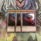 LDS1-EN002 x3 Black Dragon's Chick Common Excellent Condition Yugioh
