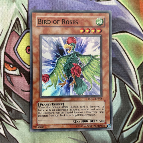 TSHD-EN018 Bird Of Roses Super Rare UNL Edition NM Yugioh Card