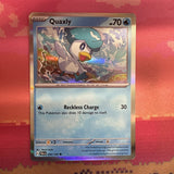 Pokemon Card Quaxly Paldea Evolved Holo 050/193 NM