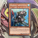 BLLR-EN051 Mermail Abyssteus Secret Rare 1st Edition NM Yugioh Card