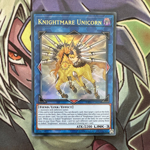 MP19-EN028 Knightmare Unicorn Ultra Rare Unlimited Edition NM Yugioh Card