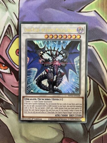 MP21-EN128 Chaos Ruler, The Chaotic Magical Dragon Ultra 1st Ed NM Yugioh Card