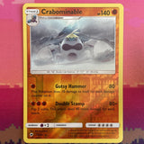 Pokemon Card Crabominable Burning Shadows Reverse Holo Rare 74/147 Near Mint