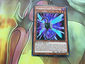 BLRR-EN041 Secret Rare Hibernation Dragon 1st Edition Yugioh